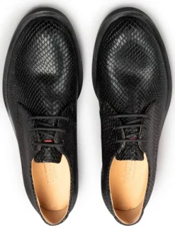 LLOYD Schnürschuhe^Leder-Schnürschuhe in Schwarz