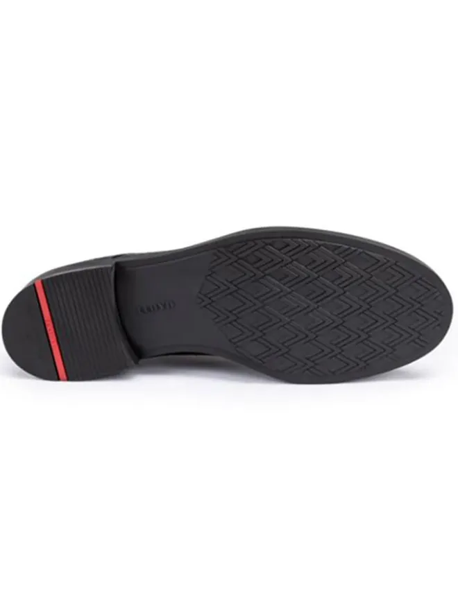 LLOYD Schnürschuhe^Leder-Schnürschuhe in Schwarz