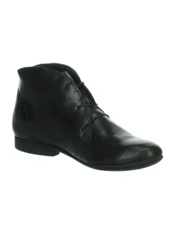 Think! Schnürschuhe^Leder-Schnürschuhe in Schwarz
