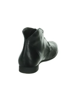 Think! Schnürschuhe^Leder-Schnürschuhe in Schwarz