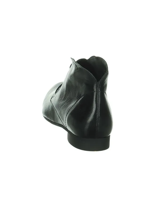 Think! Schnürschuhe^Leder-Schnürschuhe in Schwarz