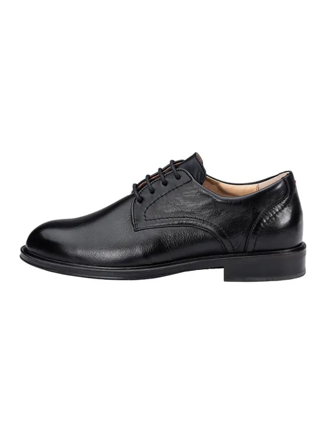 LLOYD Schnürschuhe^Leder-Schnürschuhe in Schwarz