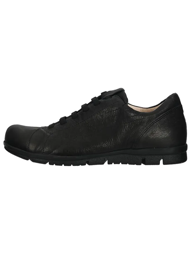Think! Schnürschuhe^Leder-Schnürschuhe in Schwarz