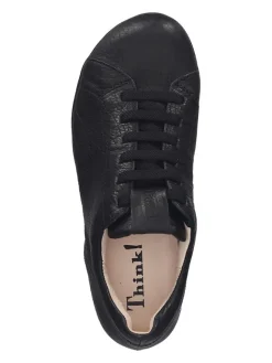 Think! Schnürschuhe^Leder-Schnürschuhe in Schwarz