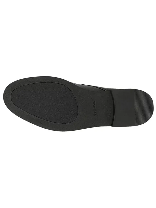 Leder-Schnürschuhe in Schwarz>Wojas Clearance