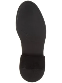 Leder-Schnürschuhe in Schwarz><noscript><img width=