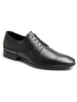 LLOYD Schnürschuhe^Leder-Schnürschuhe in Schwarz