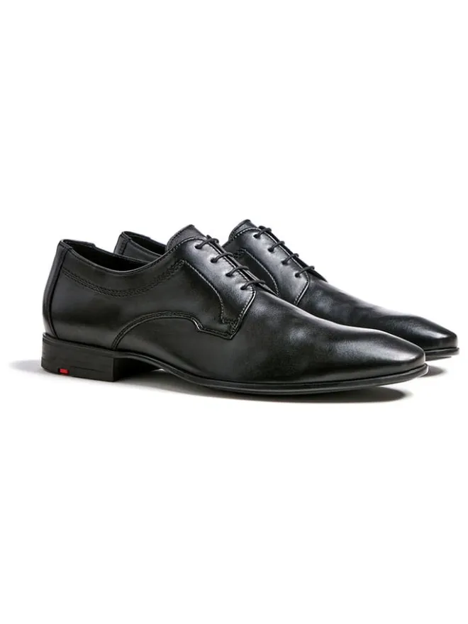 LLOYD Schnürschuhe^Leder-Schnürschuhe in Schwarz