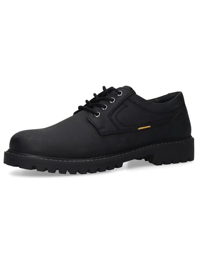 Leder-Schnürschuhe in Schwarz>Camel Active Online