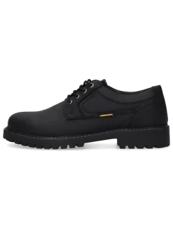 Leder-Schnürschuhe in Schwarz>Camel Active Online