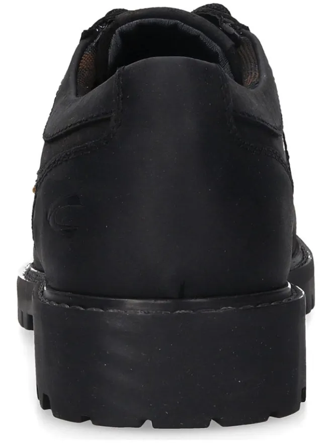 Leder-Schnürschuhe in Schwarz>Camel Active Online