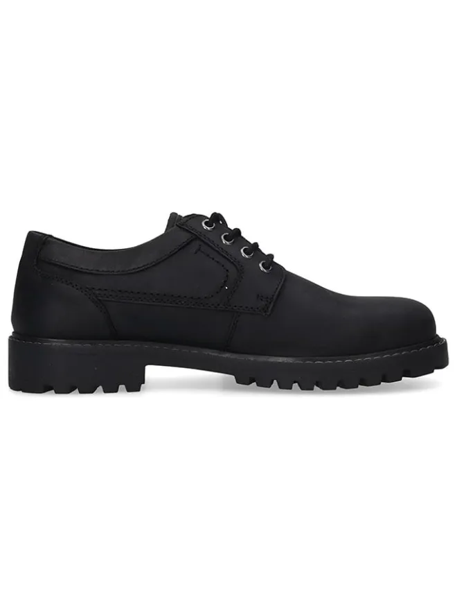 Leder-Schnürschuhe in Schwarz>Camel Active Online