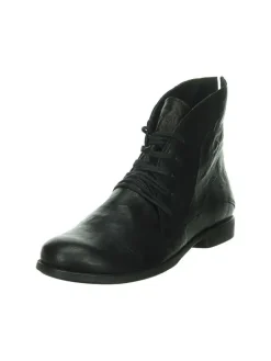 Think! Schnürschuhe^Leder-Schnürschuhe in Schwarz