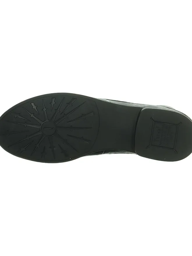Think! Schnürschuhe^Leder-Schnürschuhe in Schwarz