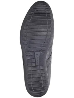 Wojas Schnürschuhe^Leder-Schnürschuhe in Schwarz