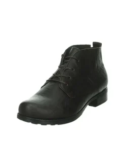 Think! Schnürschuhe^Leder-Schnürschuhe in Schwarz