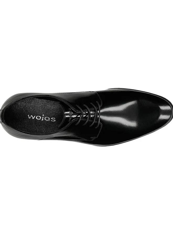Leder-Schnürschuhe in Schwarz>Wojas Discount