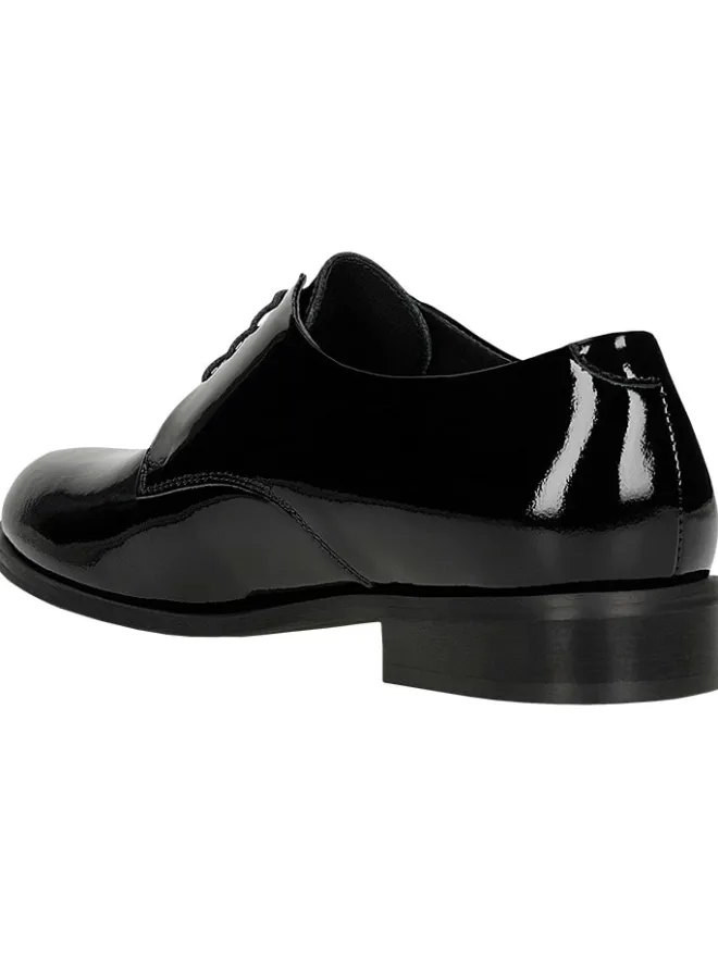 Leder-Schnürschuhe in Schwarz>Wojas Discount