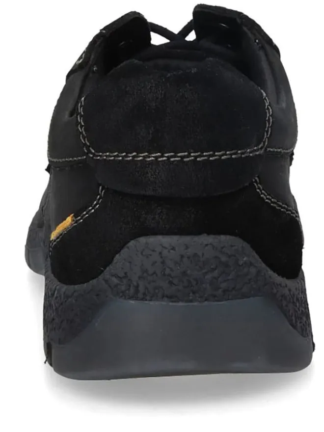 Camel Active Schnürschuhe^Leder-Schnürschuhe in Schwarz