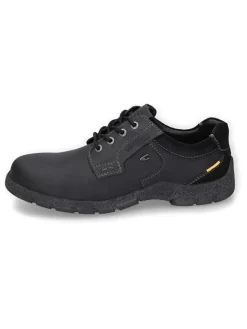 Camel Active Schnürschuhe^Leder-Schnürschuhe in Schwarz