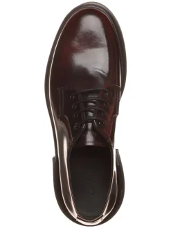 Calvin Klein Schnürschuhe^Leder-Schnürschuhe in Schwarz