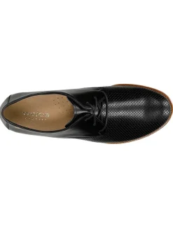 Wojas Schnürschuhe^Leder-Schnürschuhe in Schwarz