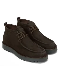 Marc O'Polo Shoes Stiefel & Boots^Leder-Schnürschuhe "Jack" in Braun