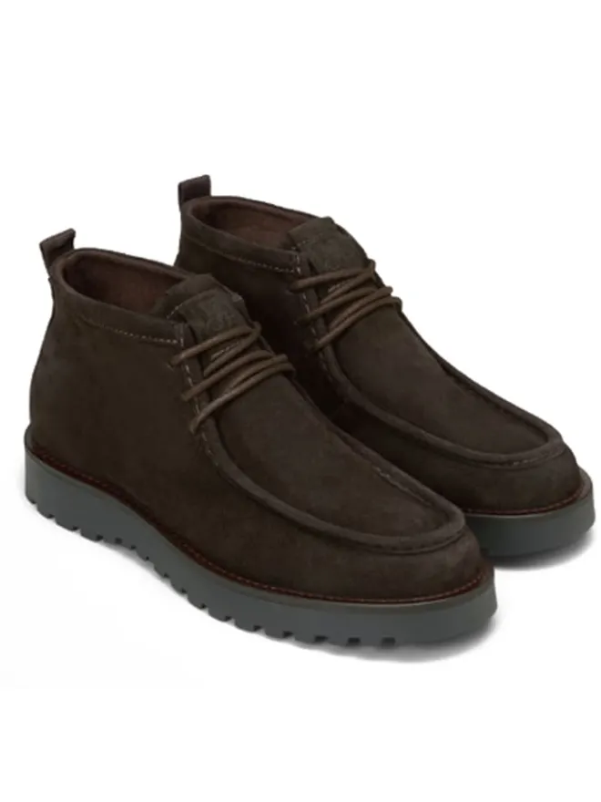 Marc O'Polo Shoes Stiefel & Boots^Leder-Schnürschuhe "Jack" in Braun