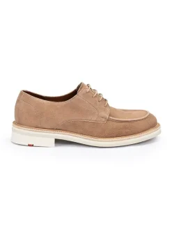 Leder-Schnürschuhe "Jupiter" in Beige>LLOYD