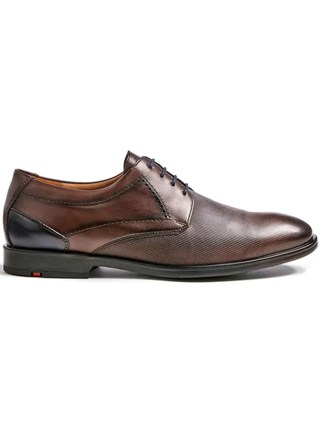 Leder-Schnürschuhe "Kalmat" in Braun>LLOYD Clearance