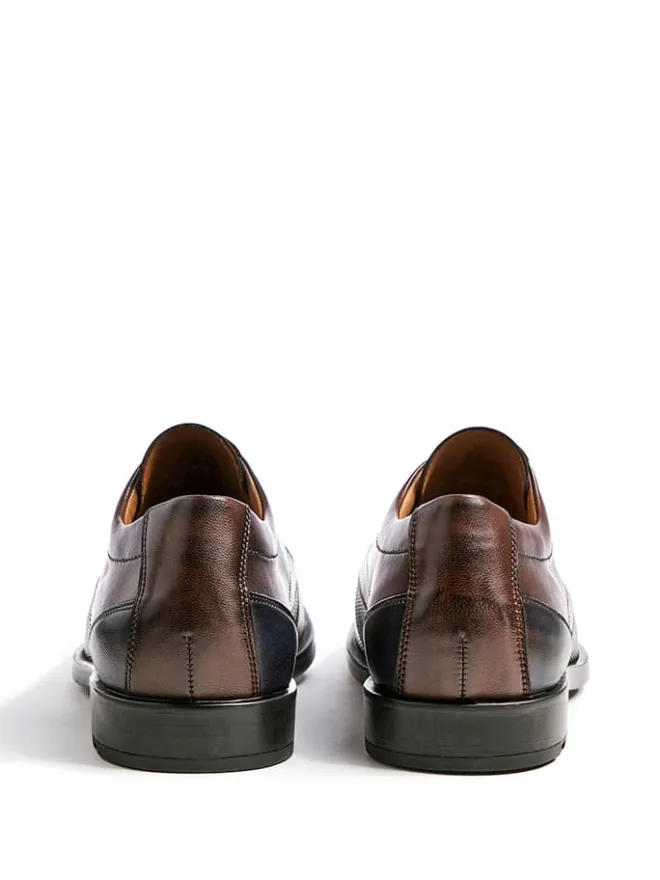 Leder-Schnürschuhe "Kalmat" in Braun>LLOYD Clearance