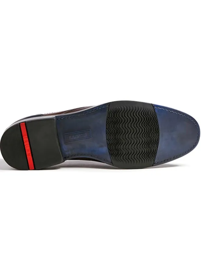 Leder-Schnürschuhe "Kalmat" in Braun>LLOYD Clearance