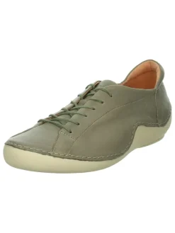 Leder-Schnürschuhe "Kapsl" in Khaki>Think!