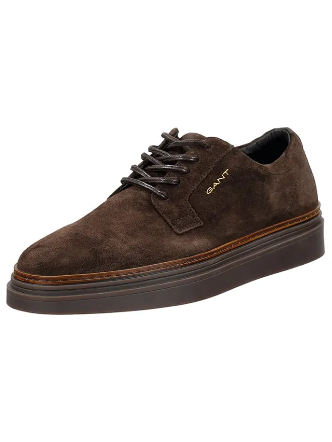 GANT Footwear Schnürschuhe^Leder-Schnürschuhe "Kinzoon" in Braun
