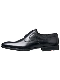 Leder-Schnürschuhe "Lacour" in Schwarz>LLOYD New