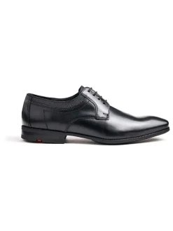 Leder-Schnürschuhe "Lacour" in Schwarz>LLOYD New