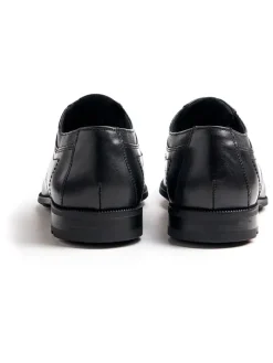 Leder-Schnürschuhe 