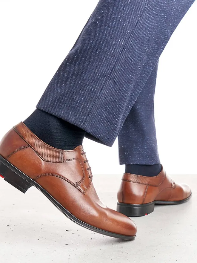LLOYD Schnürschuhe^Leder-Schnürschuhe "Lador" in Hellbraun