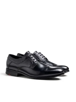 Leder-Schnürschuhe "Lador" in Schwarz>LLOYD Online