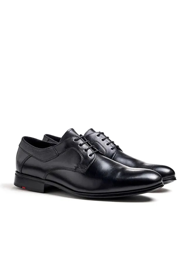 Leder-Schnürschuhe "Lador" in Schwarz>LLOYD Online