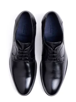 Leder-Schnürschuhe "Lador" in Schwarz>LLOYD Online