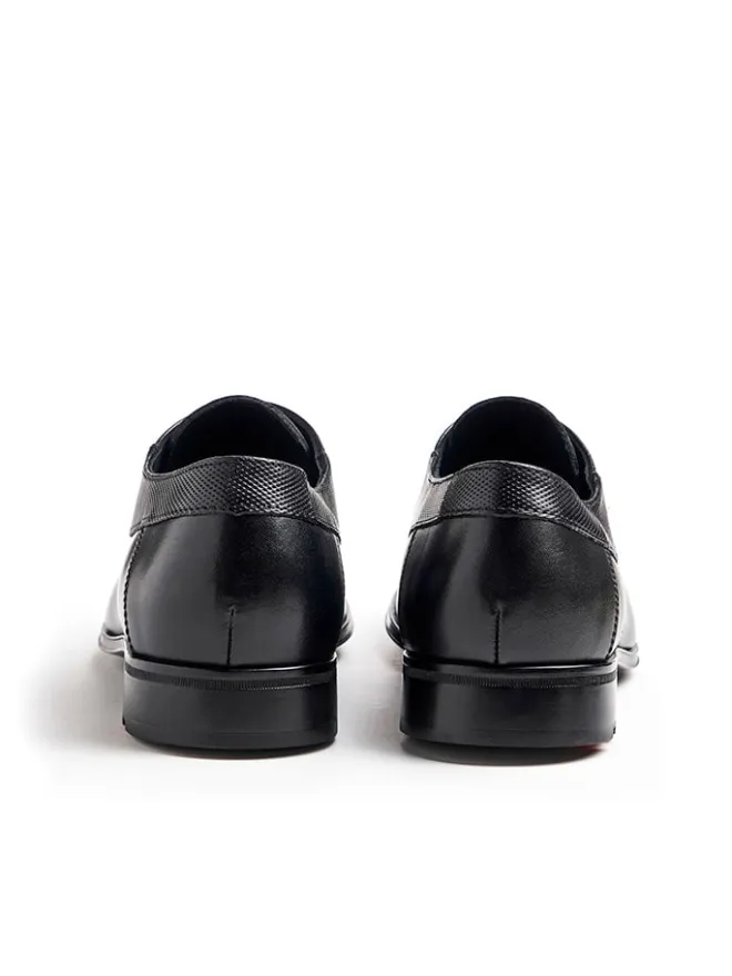 Leder-Schnürschuhe "Lador" in Schwarz>LLOYD Online