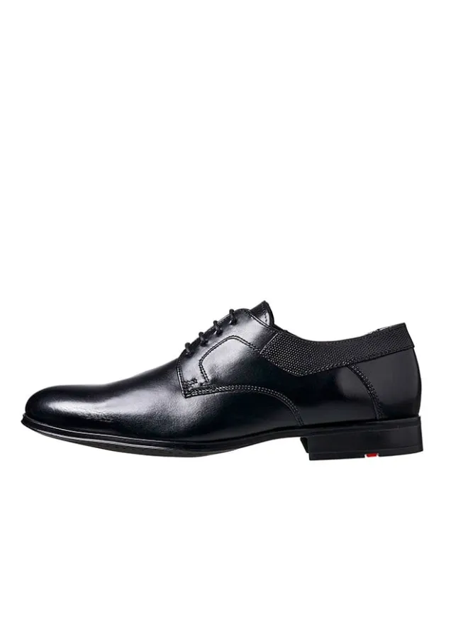 Leder-Schnürschuhe "Lador" in Schwarz>LLOYD Online