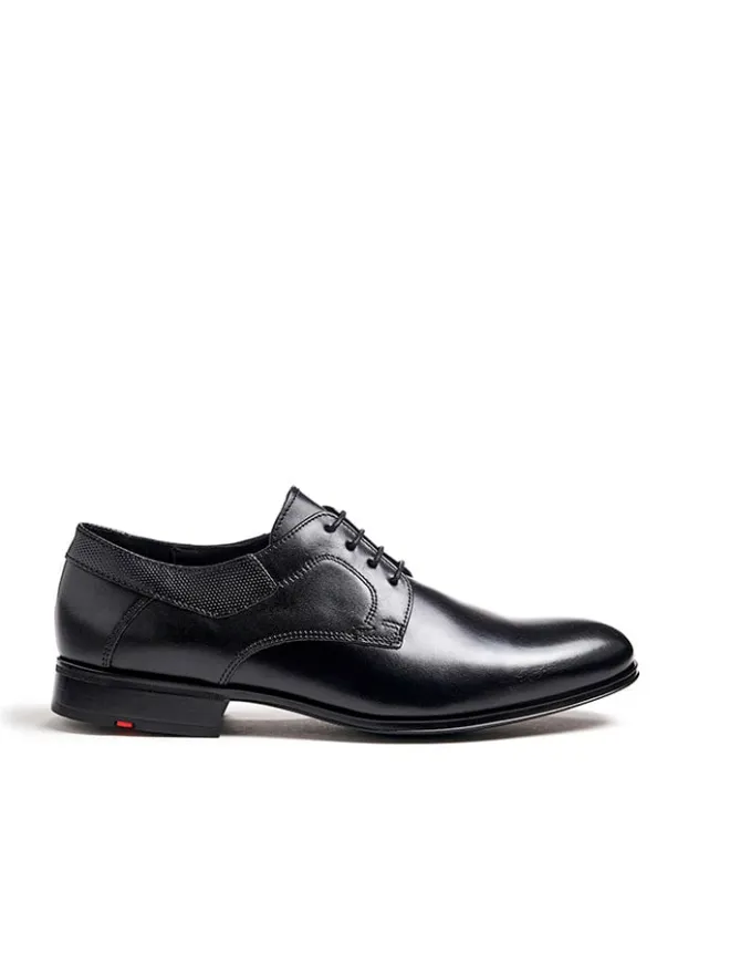 Leder-Schnürschuhe "Lador" in Schwarz>LLOYD Online