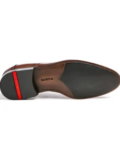 Leder-Schnürschuhe 