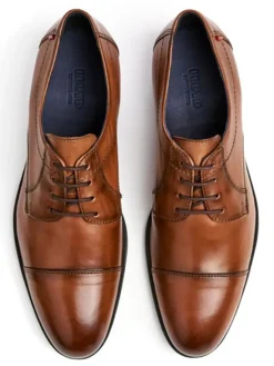 Leder-Schnürschuhe 