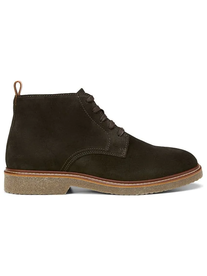 Marc O'Polo Shoes Schnürschuhe^Leder-Schnürschuhe "Linus" in Braun