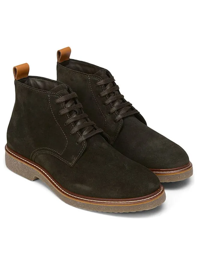 Marc O'Polo Shoes Schnürschuhe^Leder-Schnürschuhe "Linus" in Braun