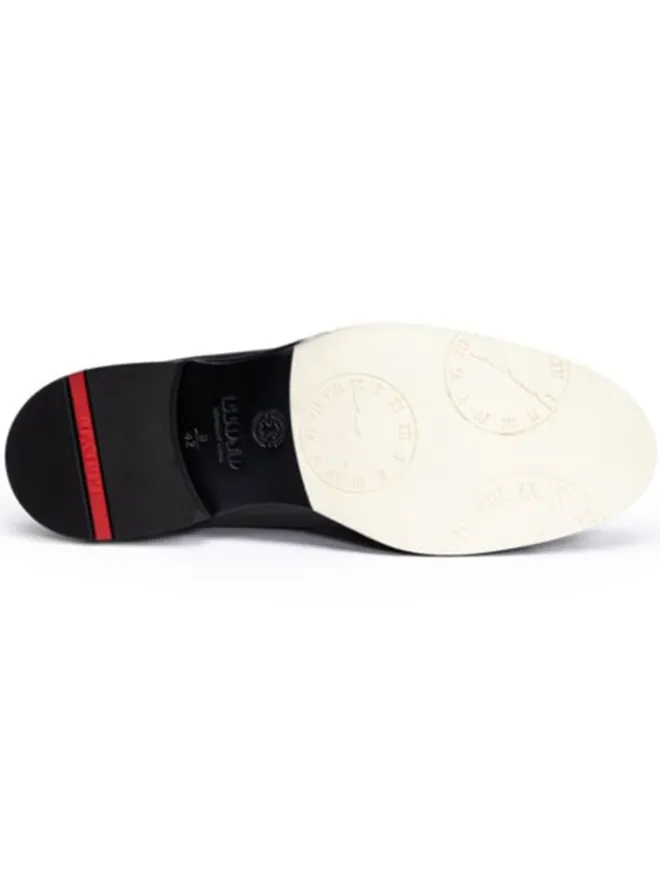 LLOYD Schnürschuhe^Leder-Schnürschuhe "Lionel" in Schwarz/ Weiß