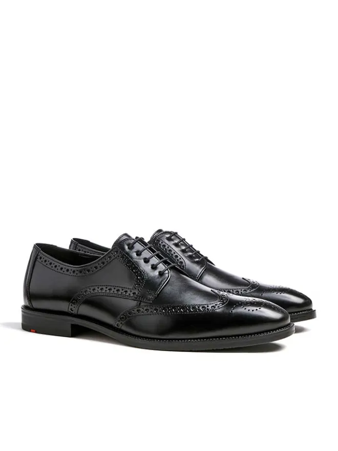 LLOYD Schnürschuhe^Leder-Schnürschuhe "Lucien" in Schwarz